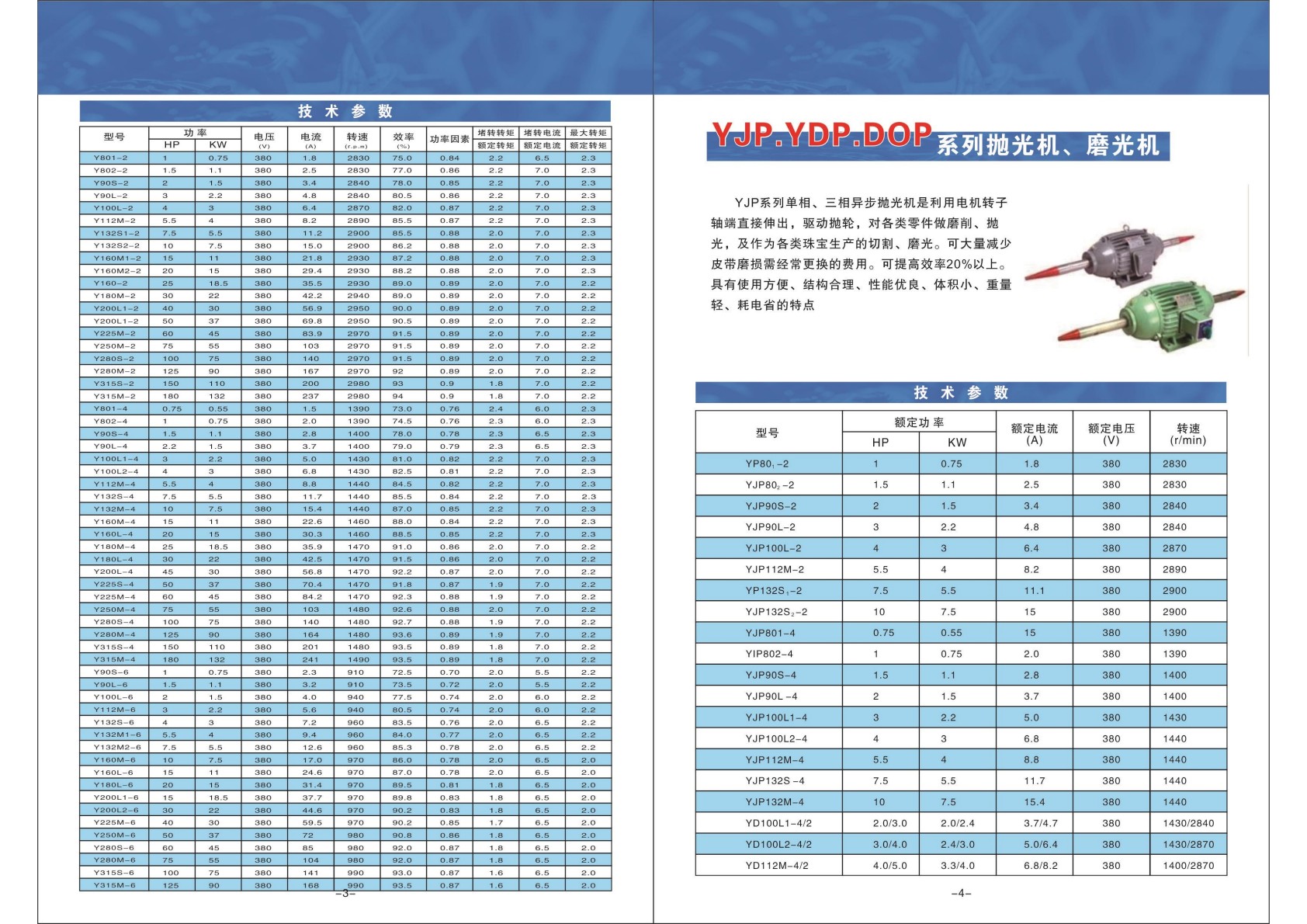 YS/YU/YY系列分马力电动机